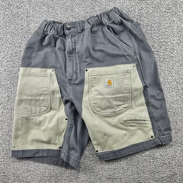 칼하트 밴딩 더블니 커스텀 워크 카펜터 반바지 ( 40" )/ 11490