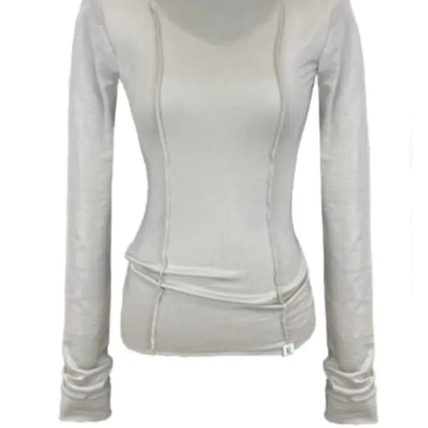 공홈품절) 벨리아르 overlock tencel tee 베이지