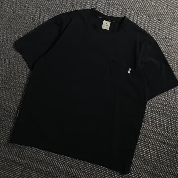 스노우피크 루트 포켓 우븐 반팔 티셔츠 y 4177