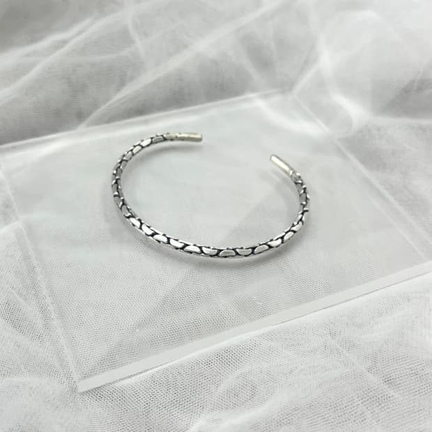 925silver 뱅글팔찌