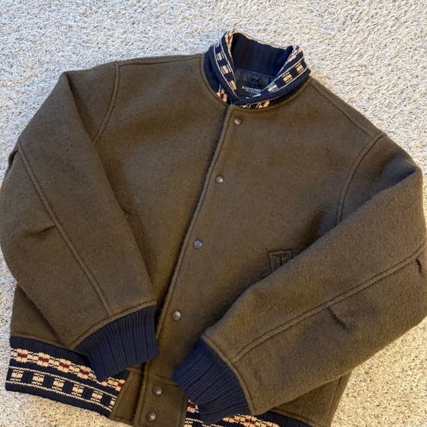 이스트로그 테디 울 블루종 m