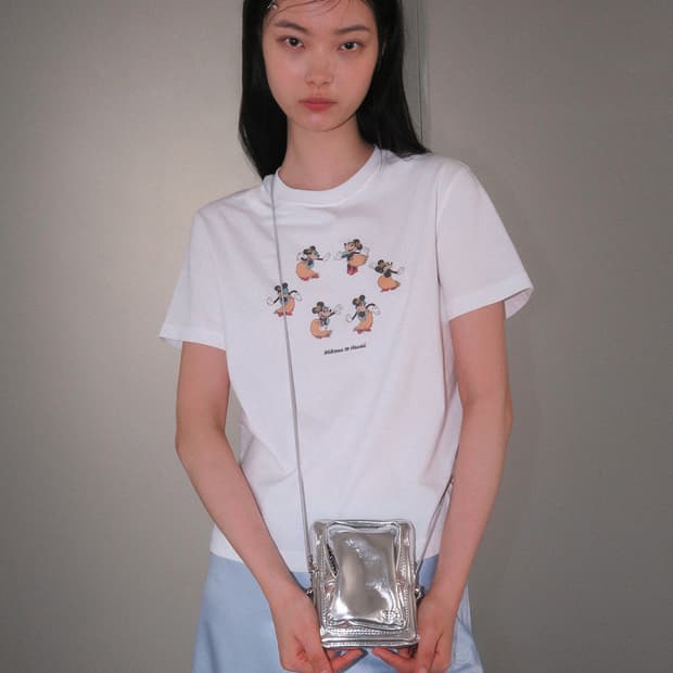kijun 미니백 실버