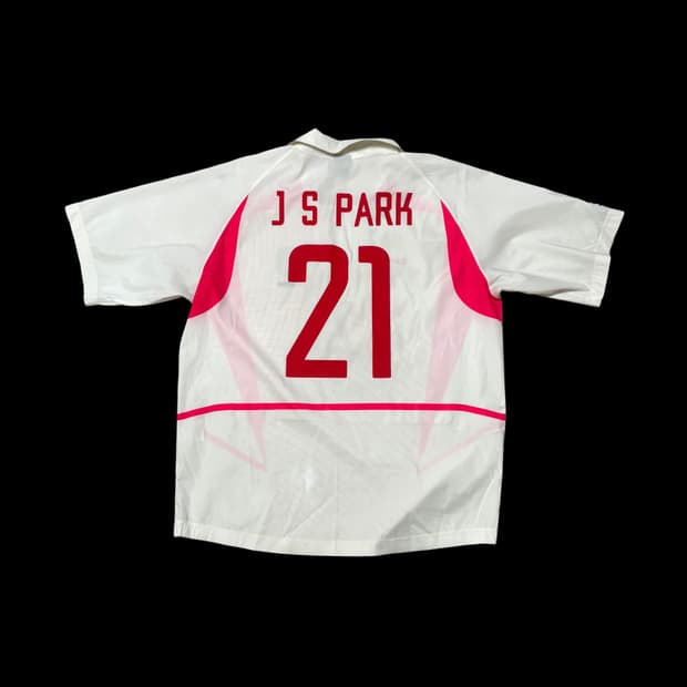 나이키 02 04 대한민국 어웨이 박지성 유니폼