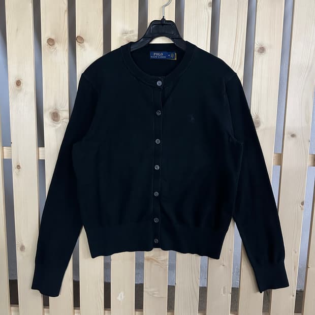 (M) 폴로 랄프로렌 블랙 니트 가디건