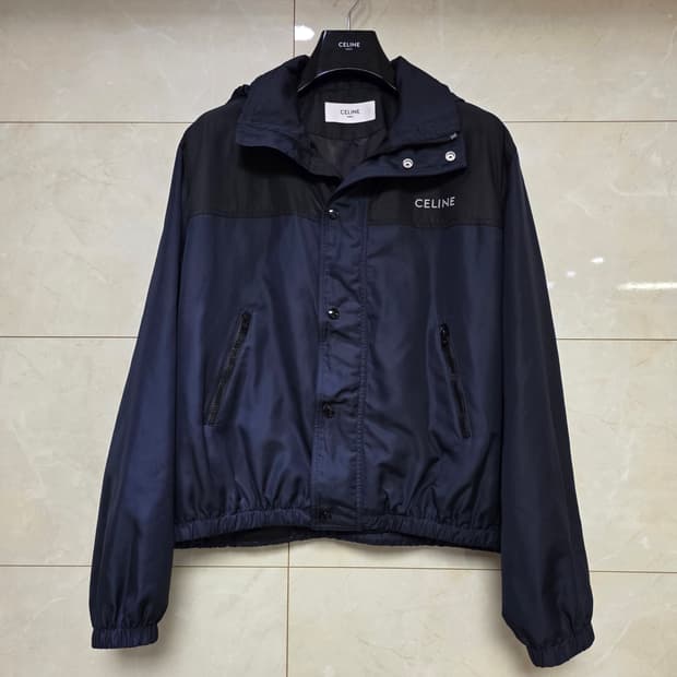 {클로젯}[50][26F/w새상품급]셀린느 나일론 윈드브레이커 자켓