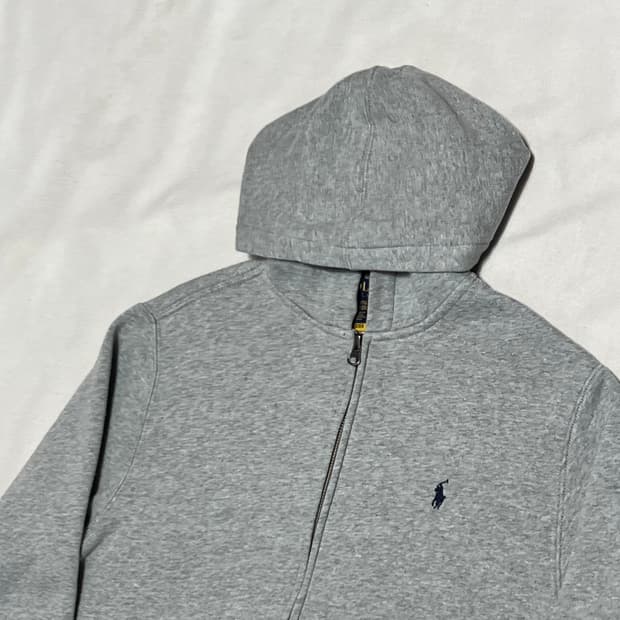 XL 폴로랄프로렌 그레이 후드집업