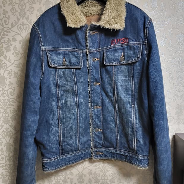 Evisu 데님청자켓