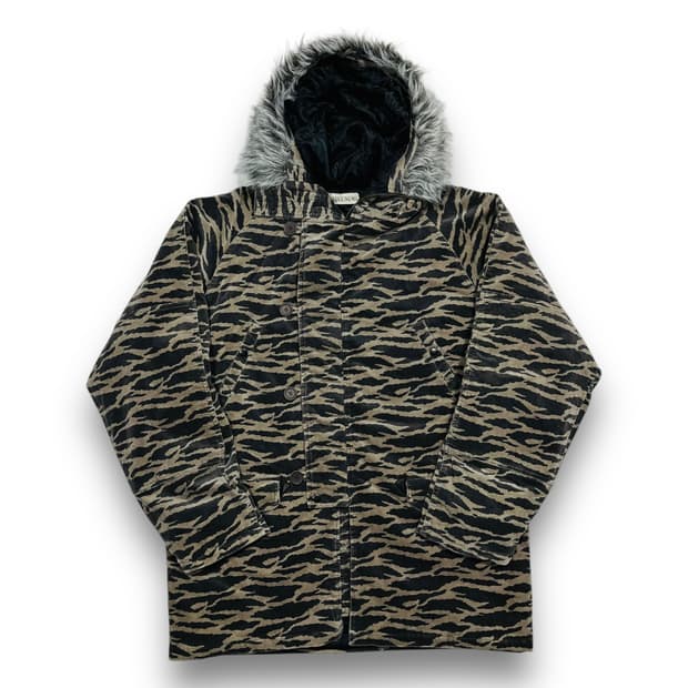 데일리 뉴스 락시크 타이거 빈티지 개파카