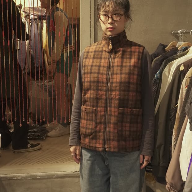 리버시블 플리스 베스트