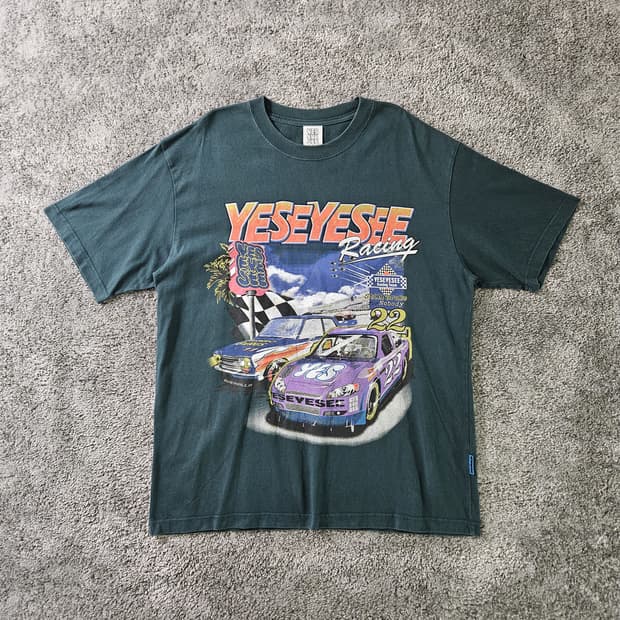 [무료배송] YESEYESEE 레이싱 반팔 티셔츠