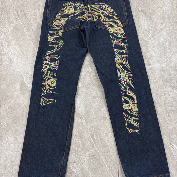 Evisu Big Logo Denim Pant   