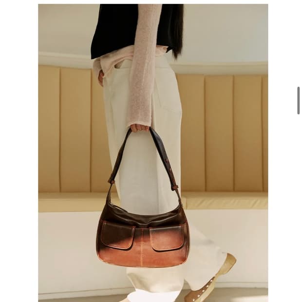 르아보네 YVONNE BAG brown
