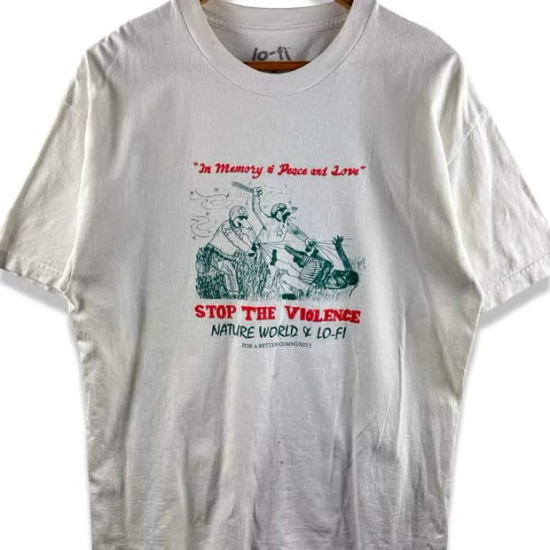 USA생산 프린팅 반팔 티셔츠2656