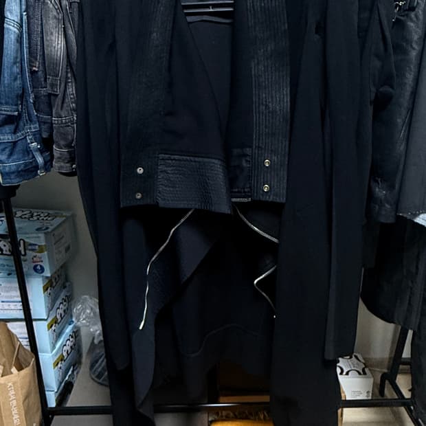 15ss 릭오웬스 울피코트 