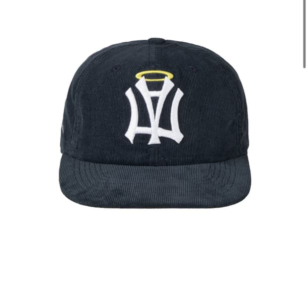Aeae 모자 SYMBOL CORDUROY ANGEL WING CAP