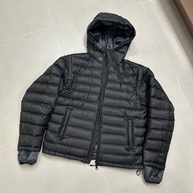 산산기어 25fw 서픽스 경량패딩 블랙 1사이즈