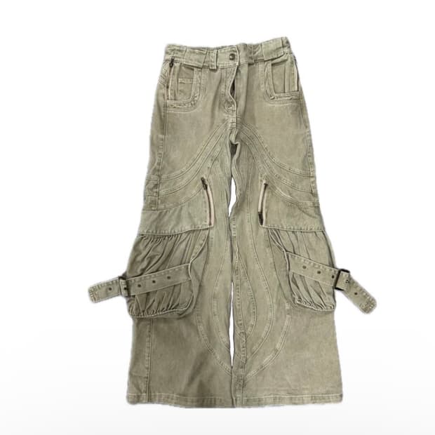 Nofaith studios 카고 베이지