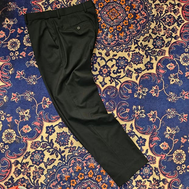 무신사스탠다드 테이퍼드핏 레이온 혼방 슬렉스 32size