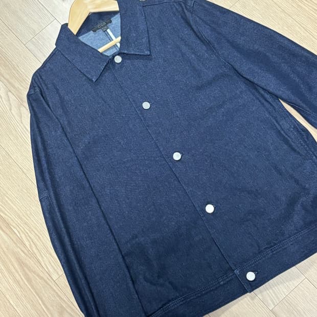 코스 오가닉 코튼 데님자켓