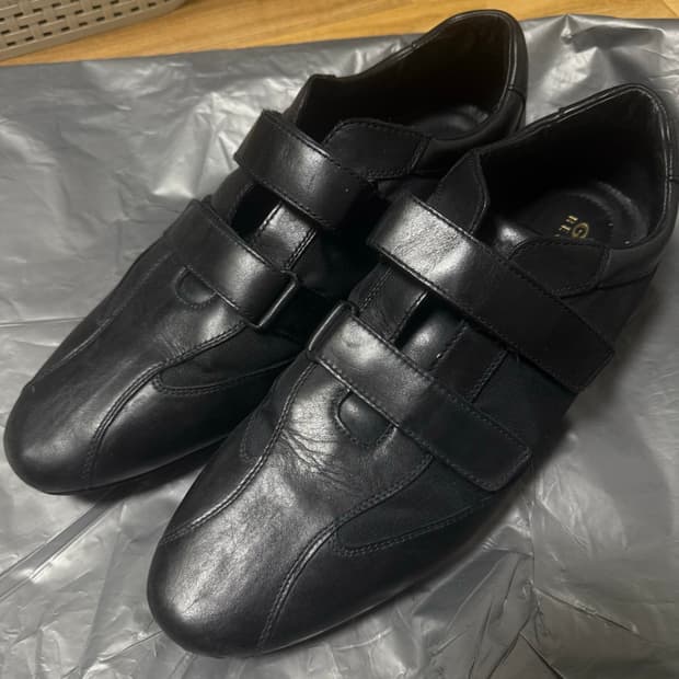 geox 벨크로 로퍼 블랙 280