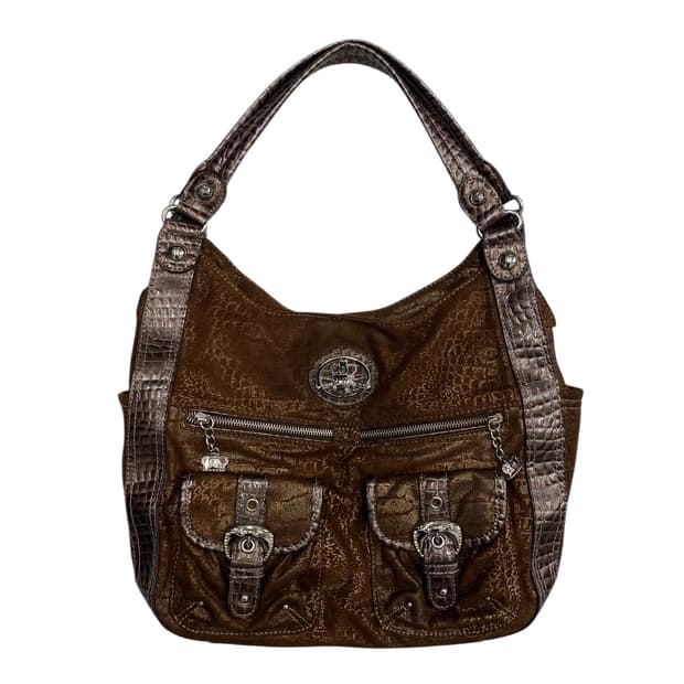 kathy y2k 크라운 브라운숄더