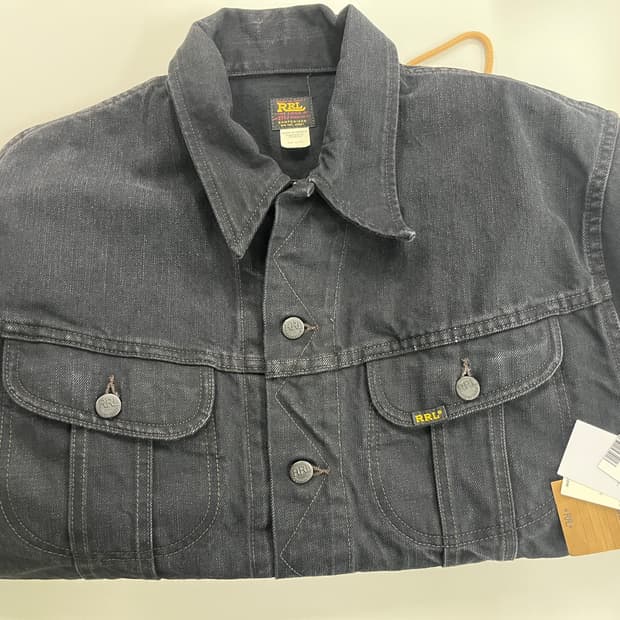 Rrl lot 271 black xl