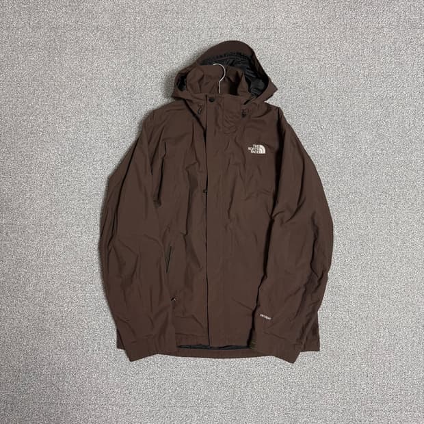 노스페이스 하이벤트 바람막이 초코 브라운 M 윈드브레이커
