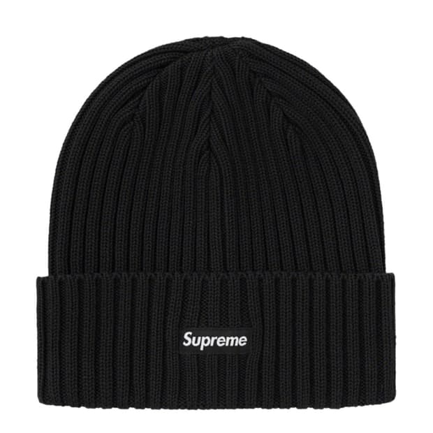 슈프림 오버다이드 비니 블랙