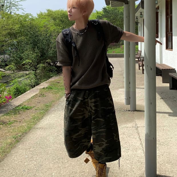 디서먼트 라운드 썸머 니트