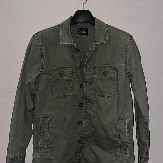 아베크롬비 밀리터리 셔츠 자켓