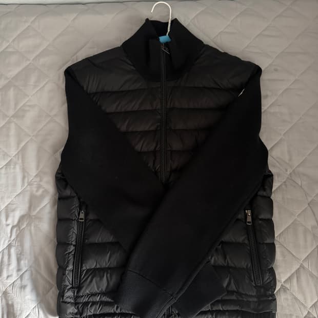 몽클레어 김현우 니트패딩 블랙M