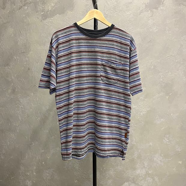 [L] 90s Missoni 미쏘니 멀티 스트라이프 티셔츠