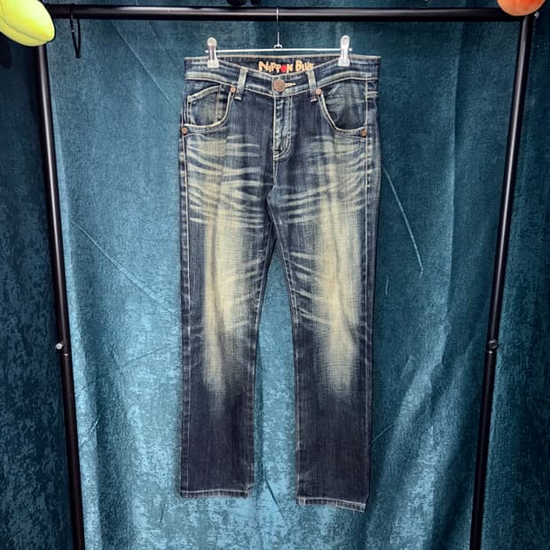 (32) 재패니즈 워싱 데님 팬츠