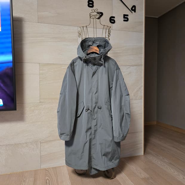 [95/s] 커스텀멜로우 새드스마일 남성 야상 자켓