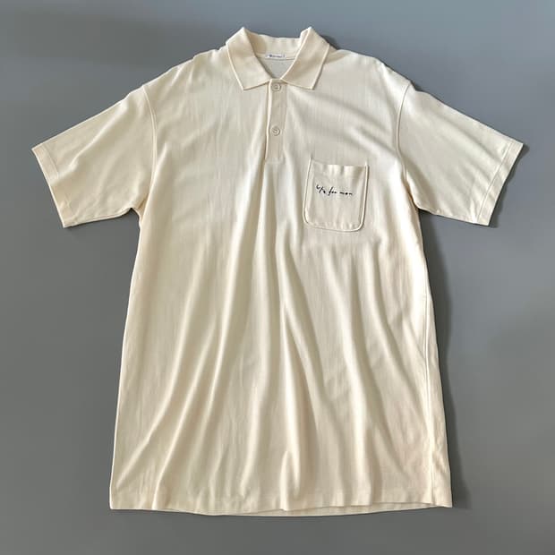 요지야마모토 Y's for men 반팔 카라 티셔츠