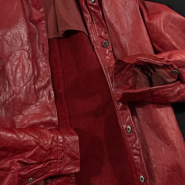 Carpe Diem Leather Shirt