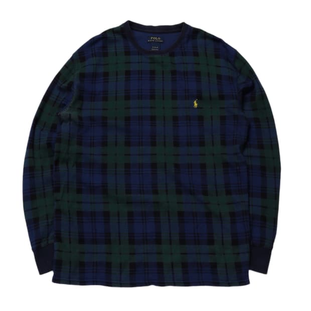 Polo Ralph Lauren 체크 롱슬리브 티셔츠 