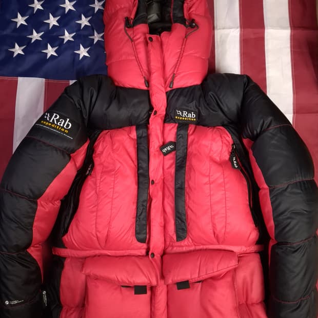 오리지날 대장급 Rab 익스페디션 클래식 다운 자켓