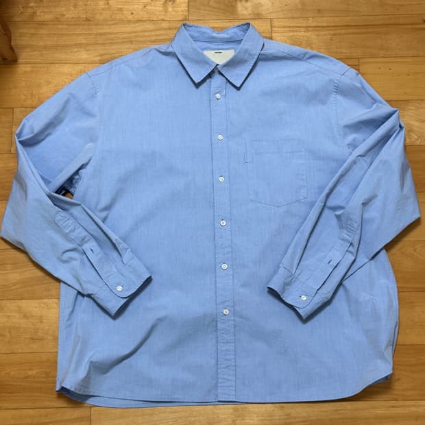 포터리 컴포트 셔츠 삭스블루 3