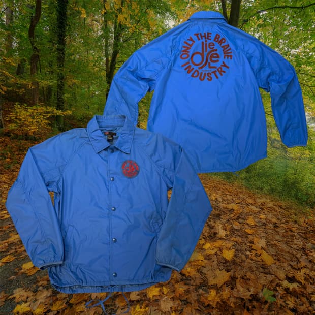 디젤 코치자켓 빅로고 (L-XL) 블루