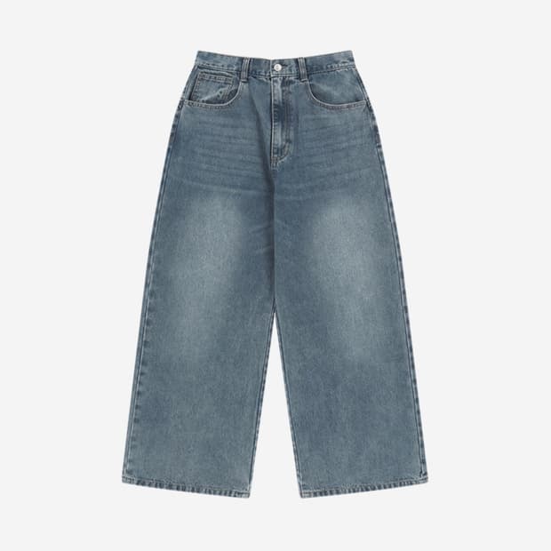 코이세이오 W Stitch Denim Pants Blue 1 