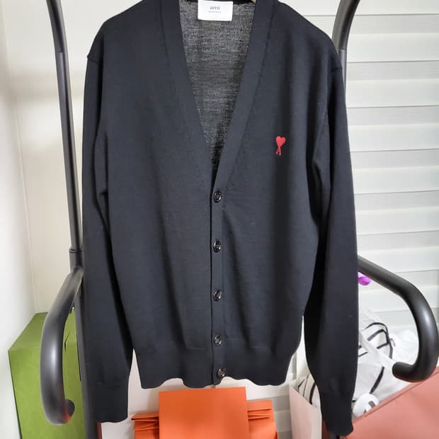23SS 아미 메리노울 니트 가디건 XL
