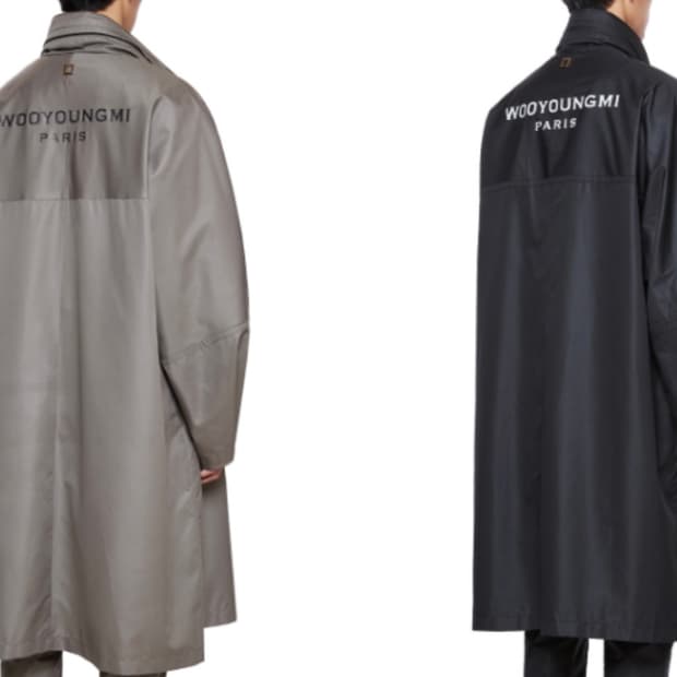 우영미 레인코트 우영미 자켓 우영미 바람막이