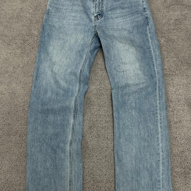 (32) 플랙 051 연청 데님 팬츠