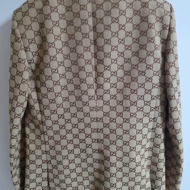 GG 캔버스 여성 자켓