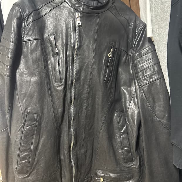 이태리 램스킨 레더자켓