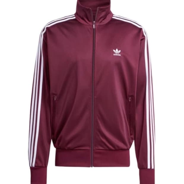 아디다스 클래식 파이어버드 버건디 져지 트랙탑