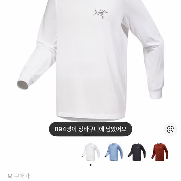 아크테릭스 롱슬리브 