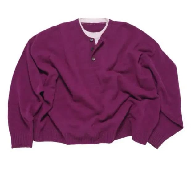 Mjd 마젠타 니트 