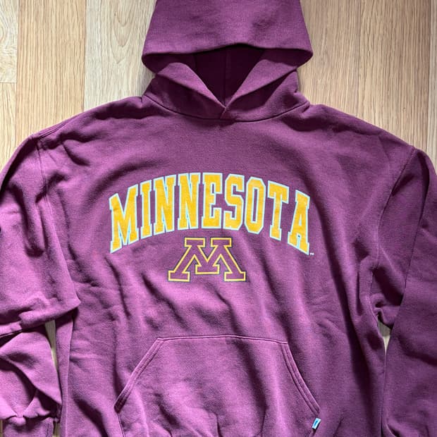 [XL] Russell Burgundy Hoodie